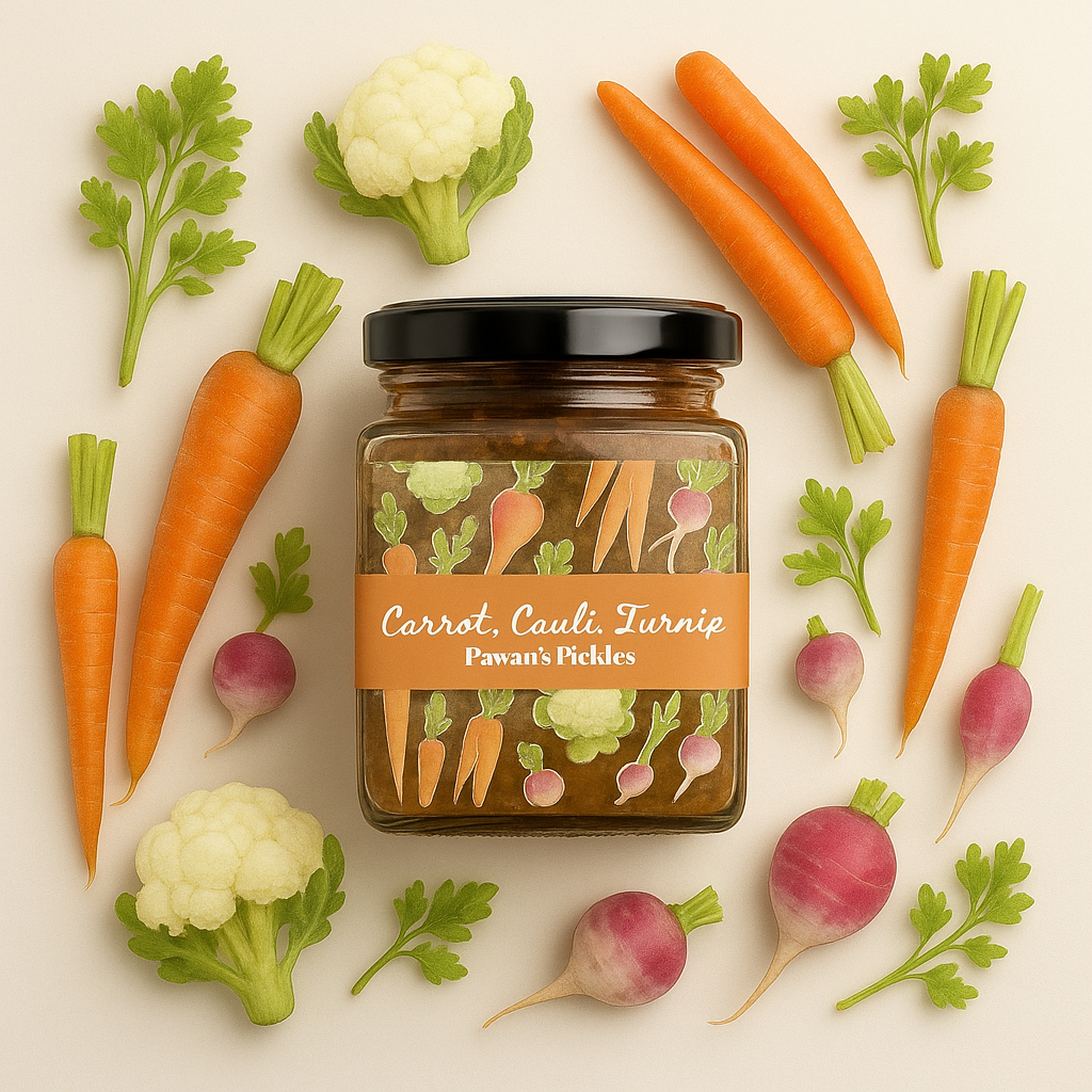 Carrot-Cauli-Turnip Pickle